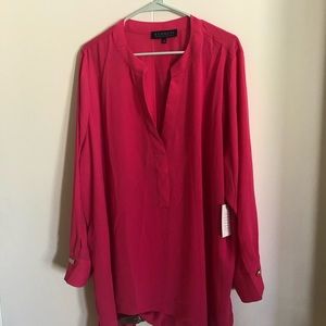 Pink Eloquii tunic